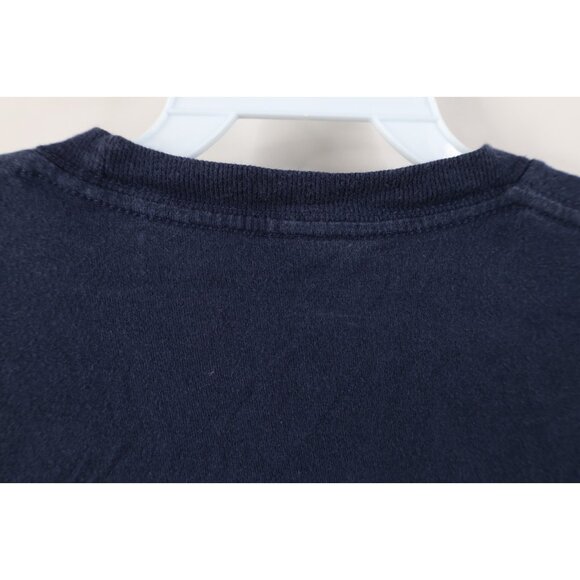 Y2K Womens Small Distressed Rick and Morty Cartoon Short Sleeve T-Shirt Blue - Picture 12 of 15